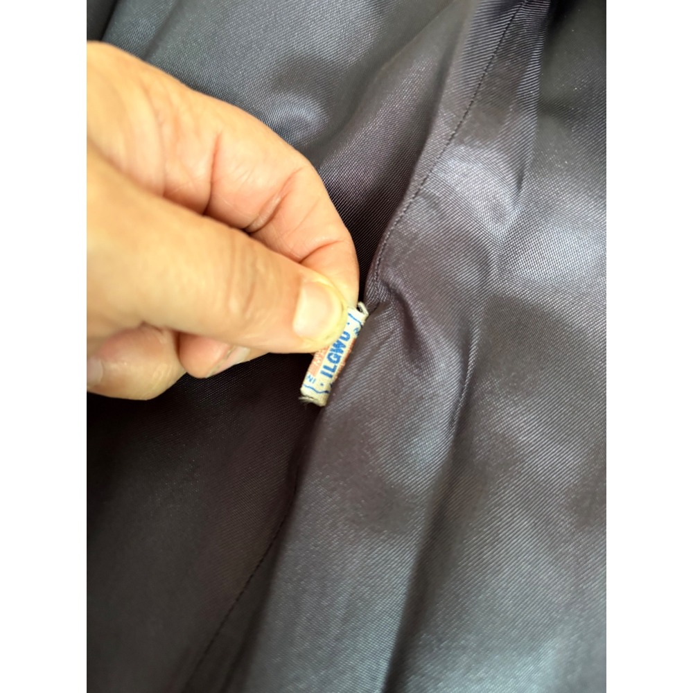 Vintage Forecaster of Boston Wool Coat Forest Green Long‎ Trench ILGWU 80s 90s - Picture 6 of 10
